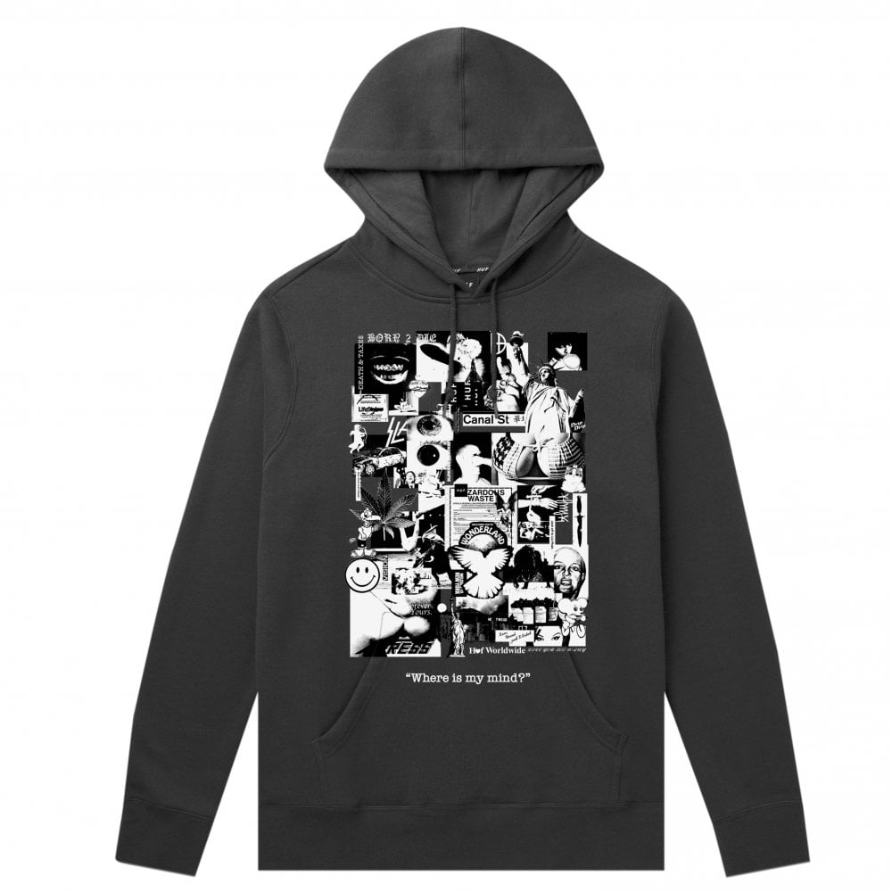 Where Is My Mind Hood - Black - Black