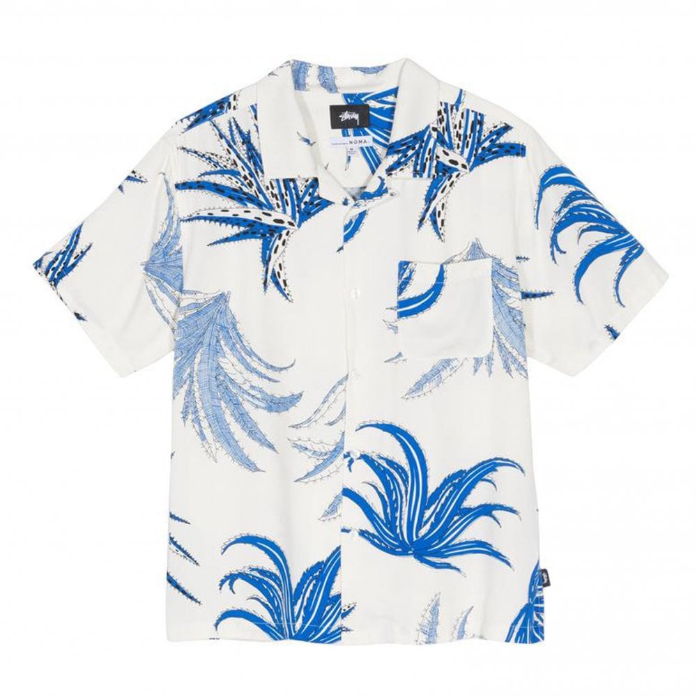 Cactus Rayon Shirt - White