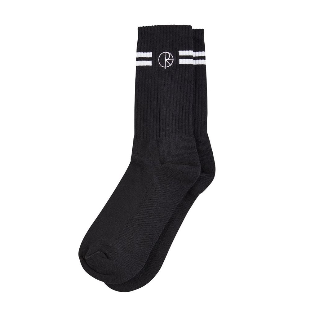 Stroke Logo Socks - Black/White