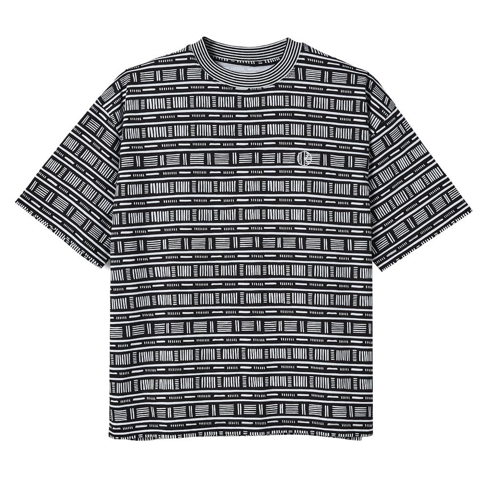 Stripe Surf T-Shirt - Black - Black