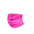 Disposable Mask 5 Pack - Neon Pink