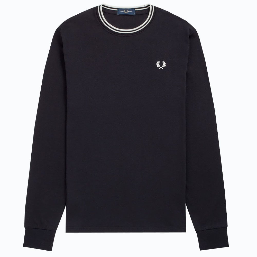 Twin Tipped Long Sleeve T-Shirt - Black