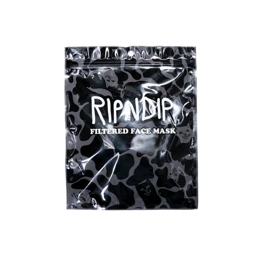 Ventilator Face Mask - Black Camo