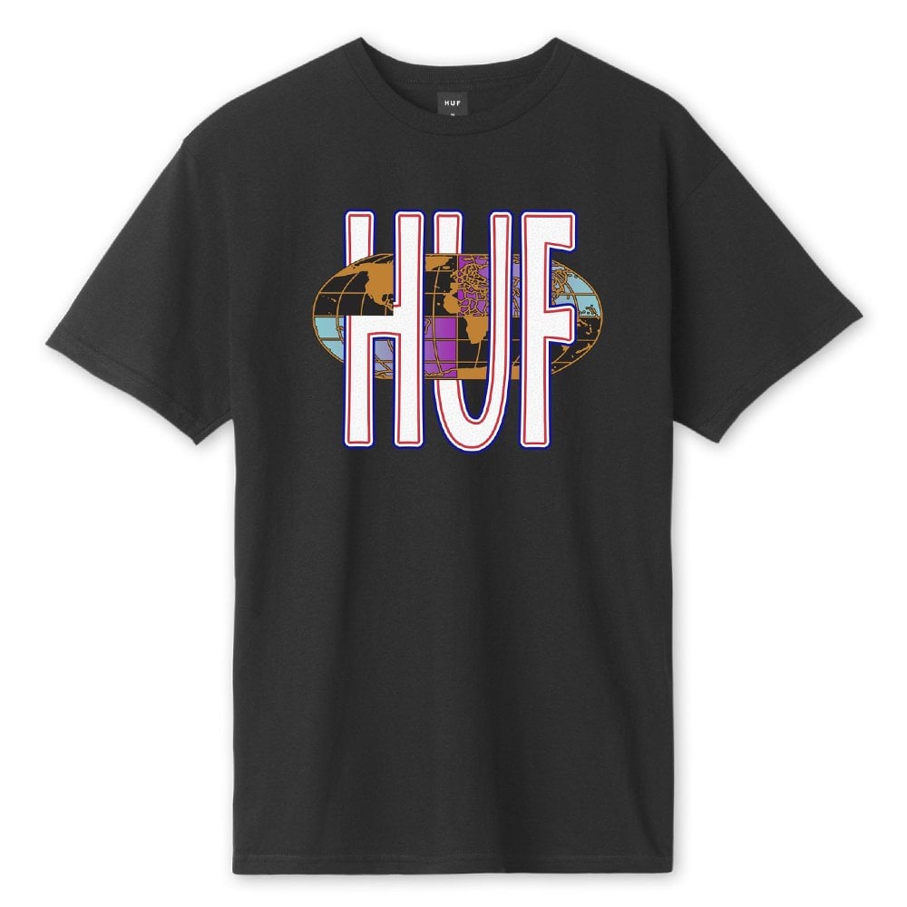 Quake USA T-Shirt - Black - Black