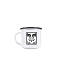 Icon Steel Mug - White