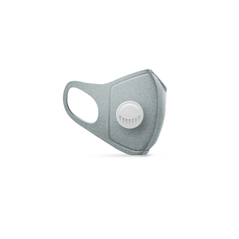 Washable W Face Mask - Grey