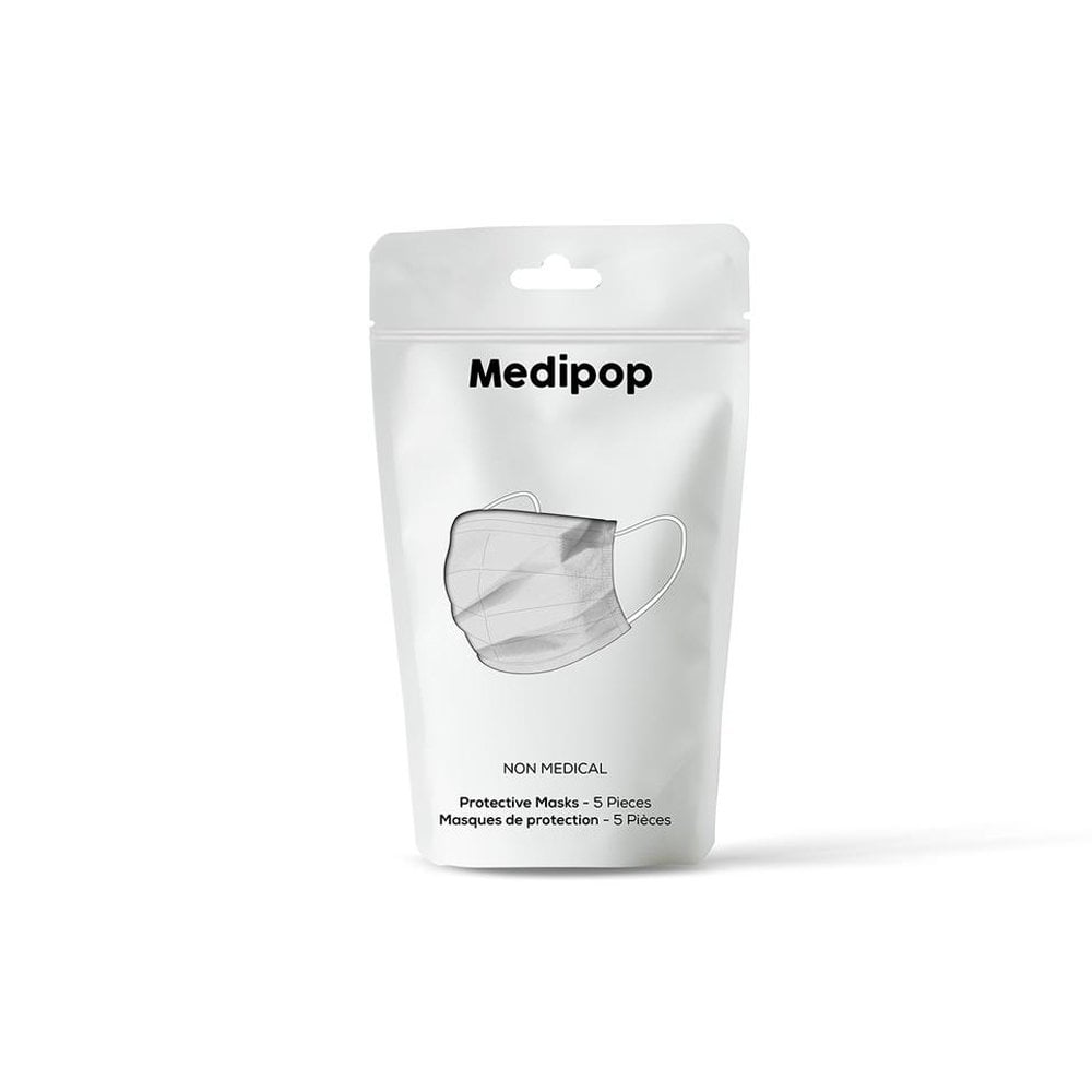 Standard 5 Pack - White - White