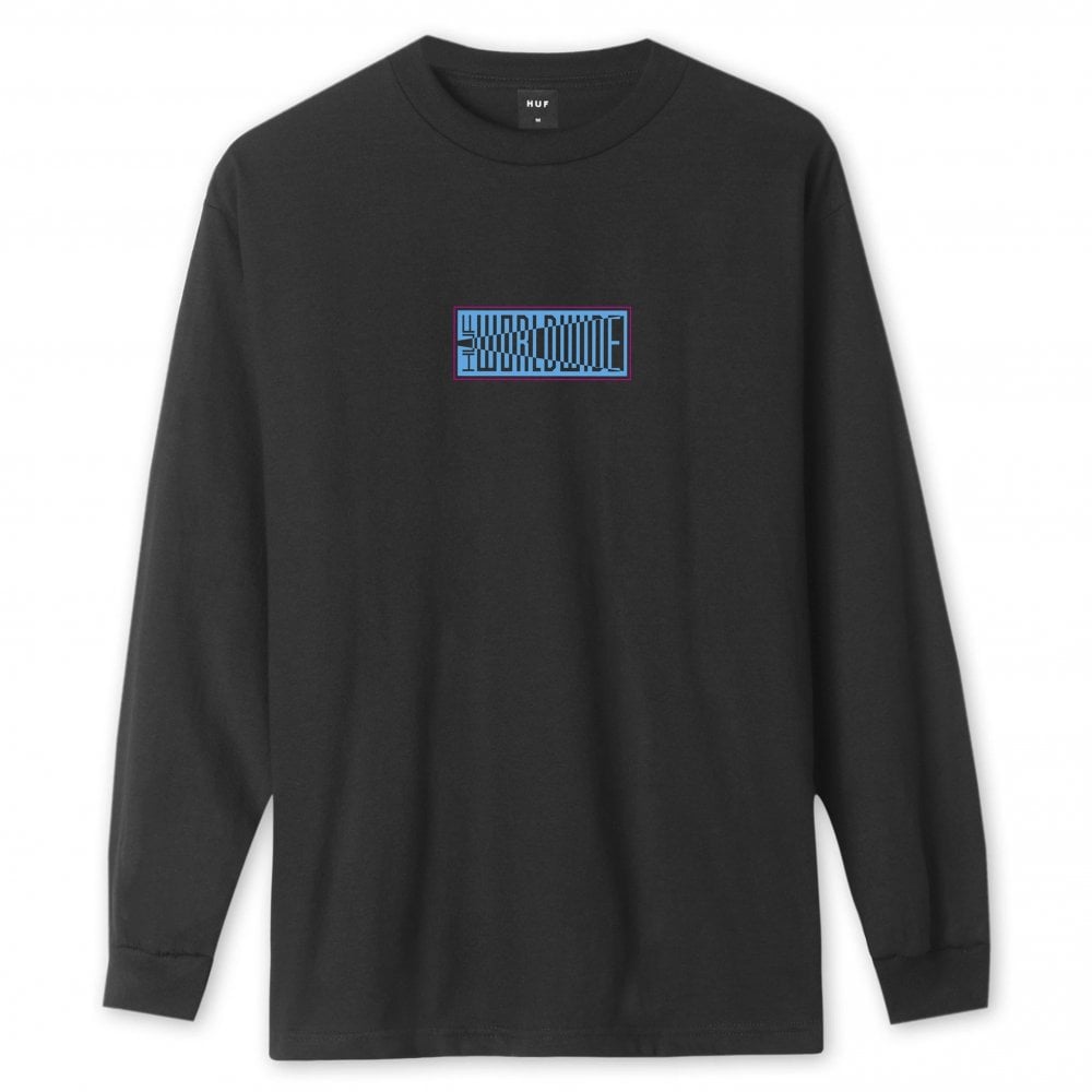 Deja Vu Long Sleeve T-Shirt - Black - Black
