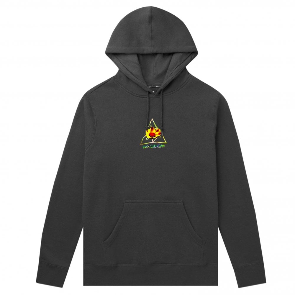 Come Down Triple Triangle Pullover Hoodie - Black - Black