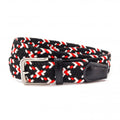 Multi Coloured Web Belt - Black/Red
