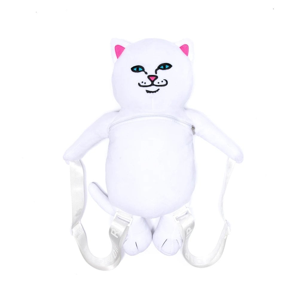Nermal Plush Backpack - White