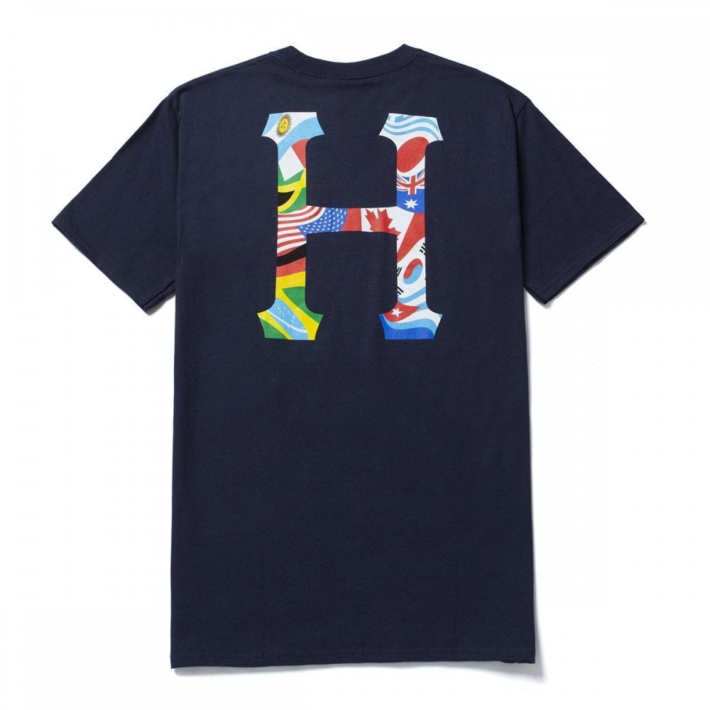 Global Trip Classic H T-Shirt - French Navy - French Navy