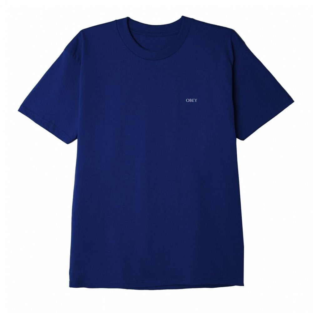 Deco Flower T-shirt - Navy - Navy