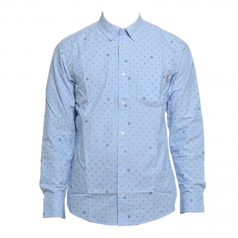 Coppell Shirt - Sky/Navy