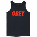 Obey Font Vest - Navy