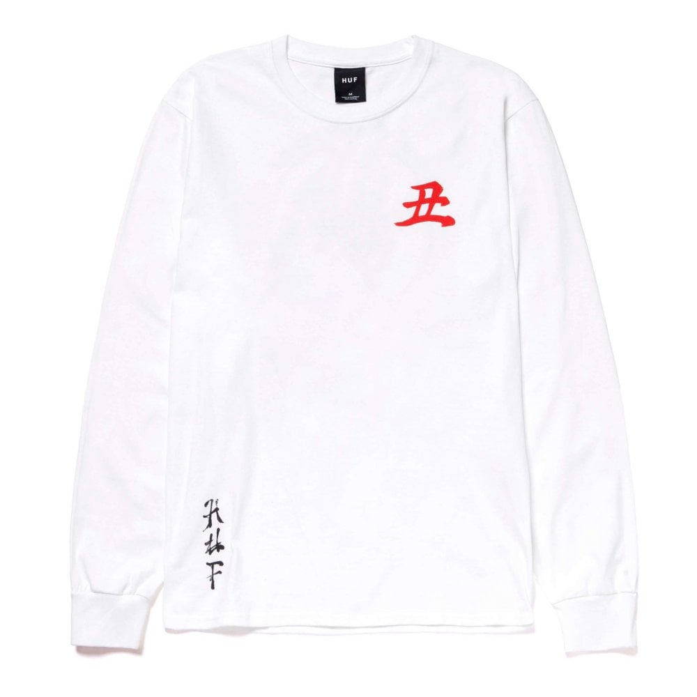 x Year Of The Ox Zen Ox Long Sleeve T-Shirt - White