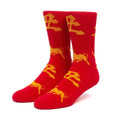 Year Of Ox Crew Sock - Red - Red