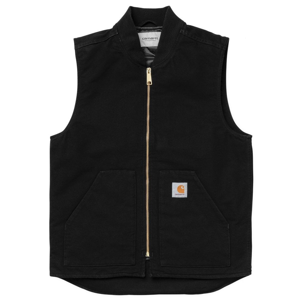 Classic Vest - Black Rinsed