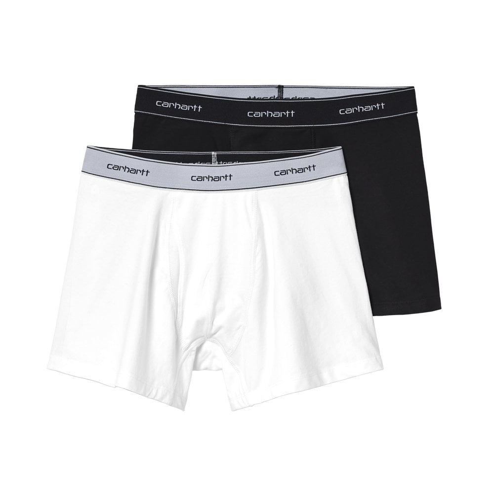 Cotton Trunks - Black/White