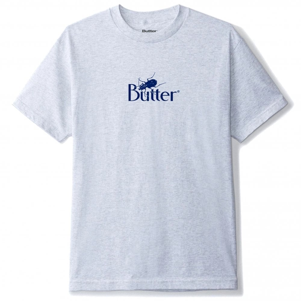 Bug Logo T-Shirt - Ash Grey
