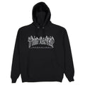 Flame Logo Hood - Black/Black