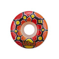 Round Space V2 Wheels - Red/Orange