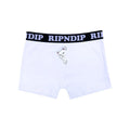 Peek A Nermal Boxers - White