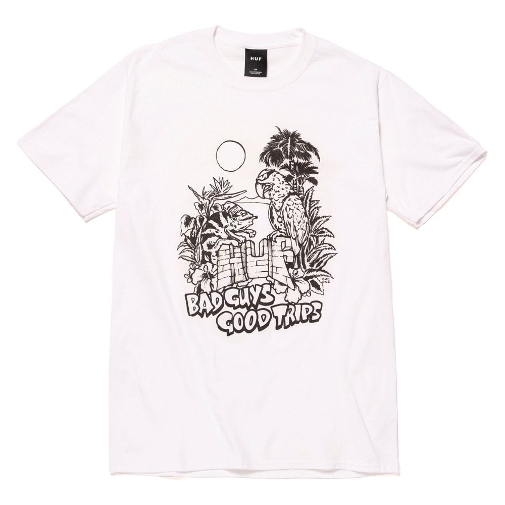 Vacation UV Colour T-Shirt - White - White