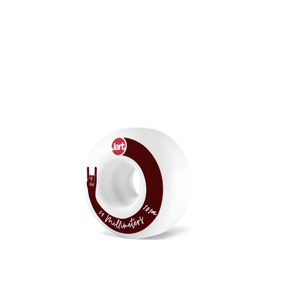 Skate Or Die Skateboard Wheels - White