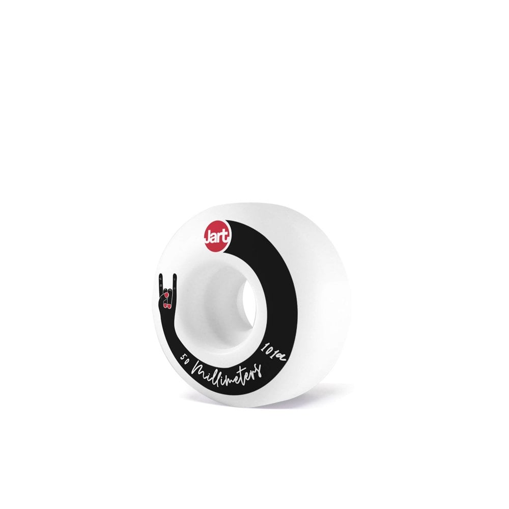 Skate Or Die Skateboard Wheels - White