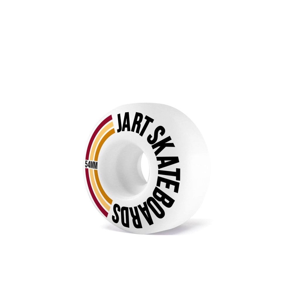 Flag Skateboard Wheel - White