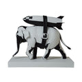 x Brandalism Elephant With Bomb - O/C