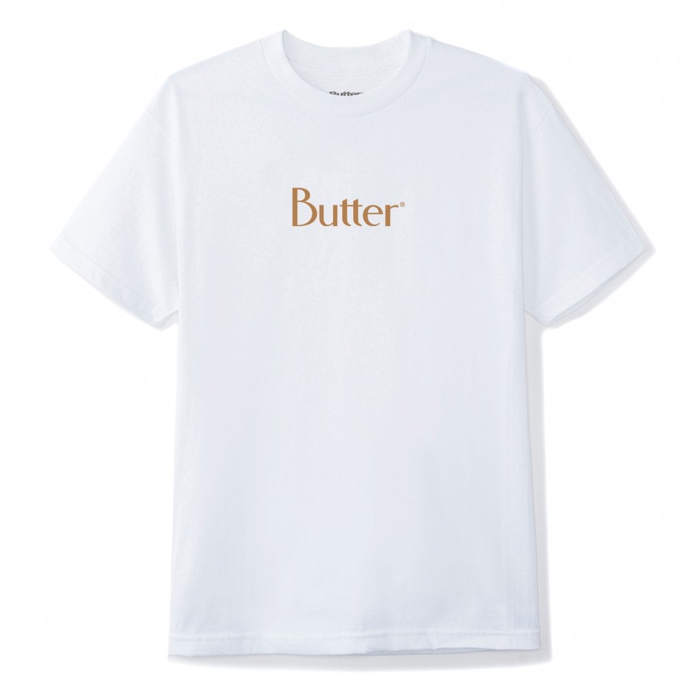 Classic Logo T-Shirt - White/Tan