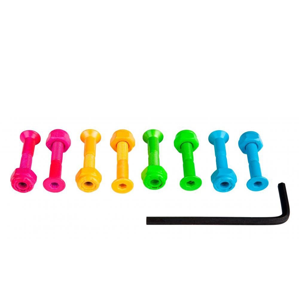 Coloured Allen Bolts 1" - Multi - Multi
