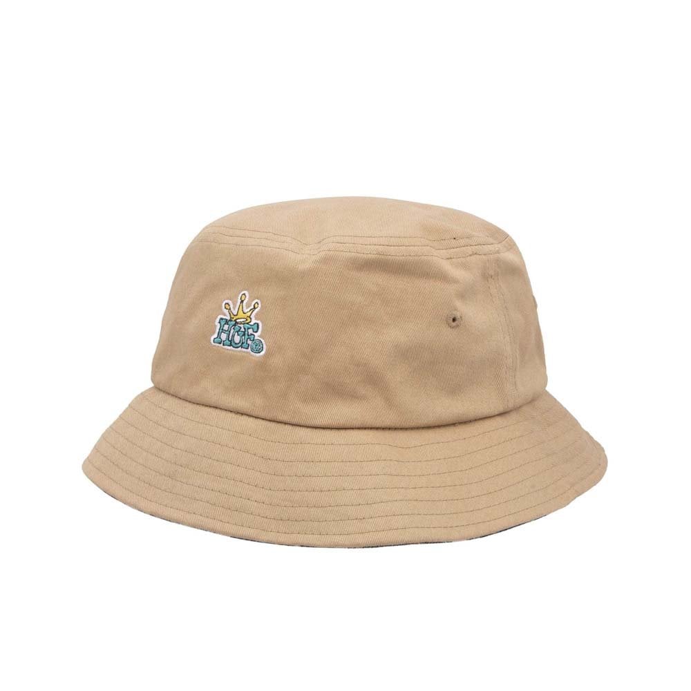 Crown Reversible Bucket Hat - Camel