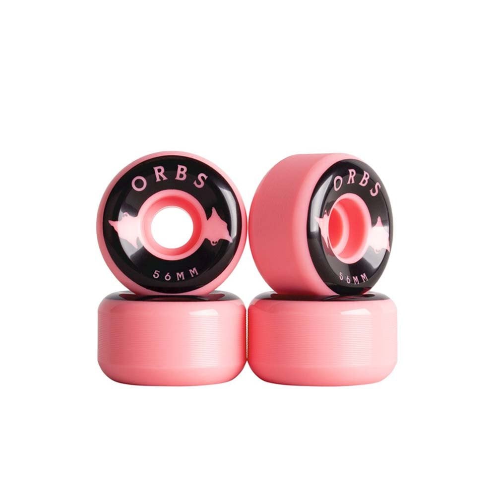 Orbs Specters Skateboard Wheels - Neon Coral