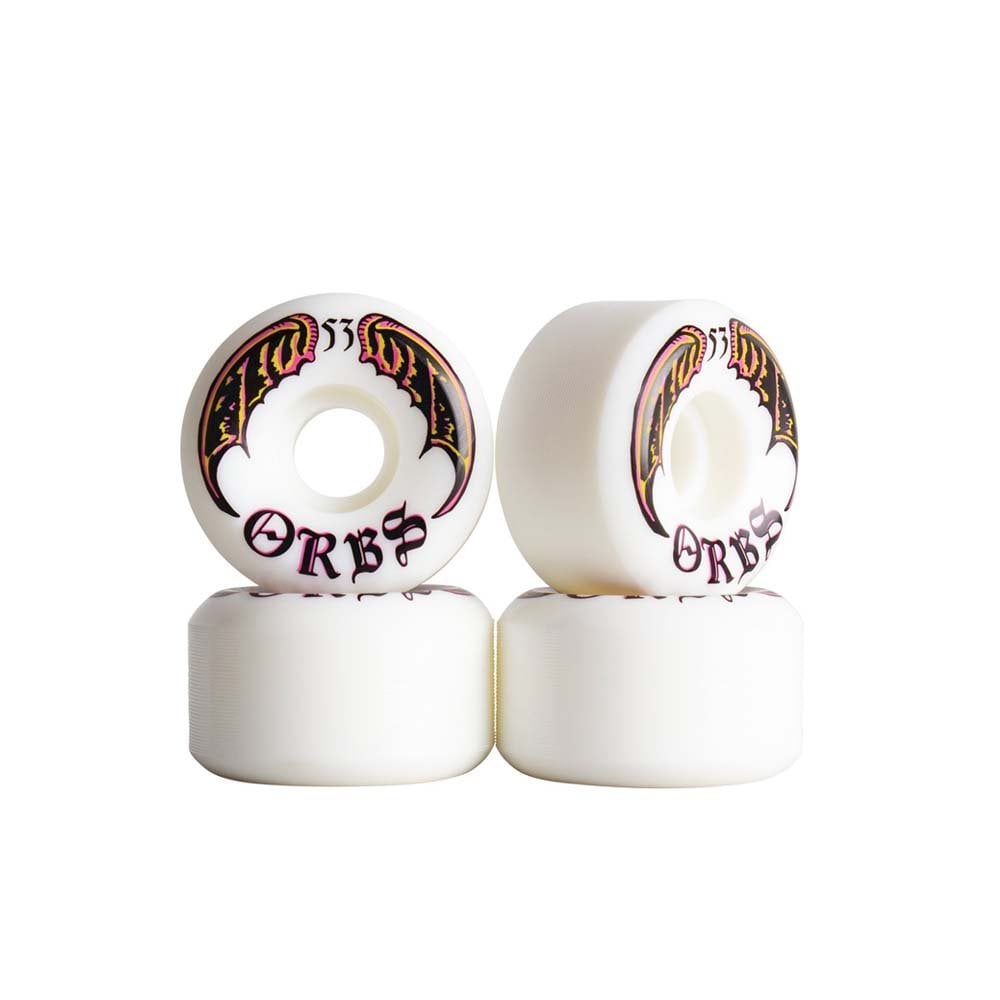 Orbs Specters Skateboard Wheels - White