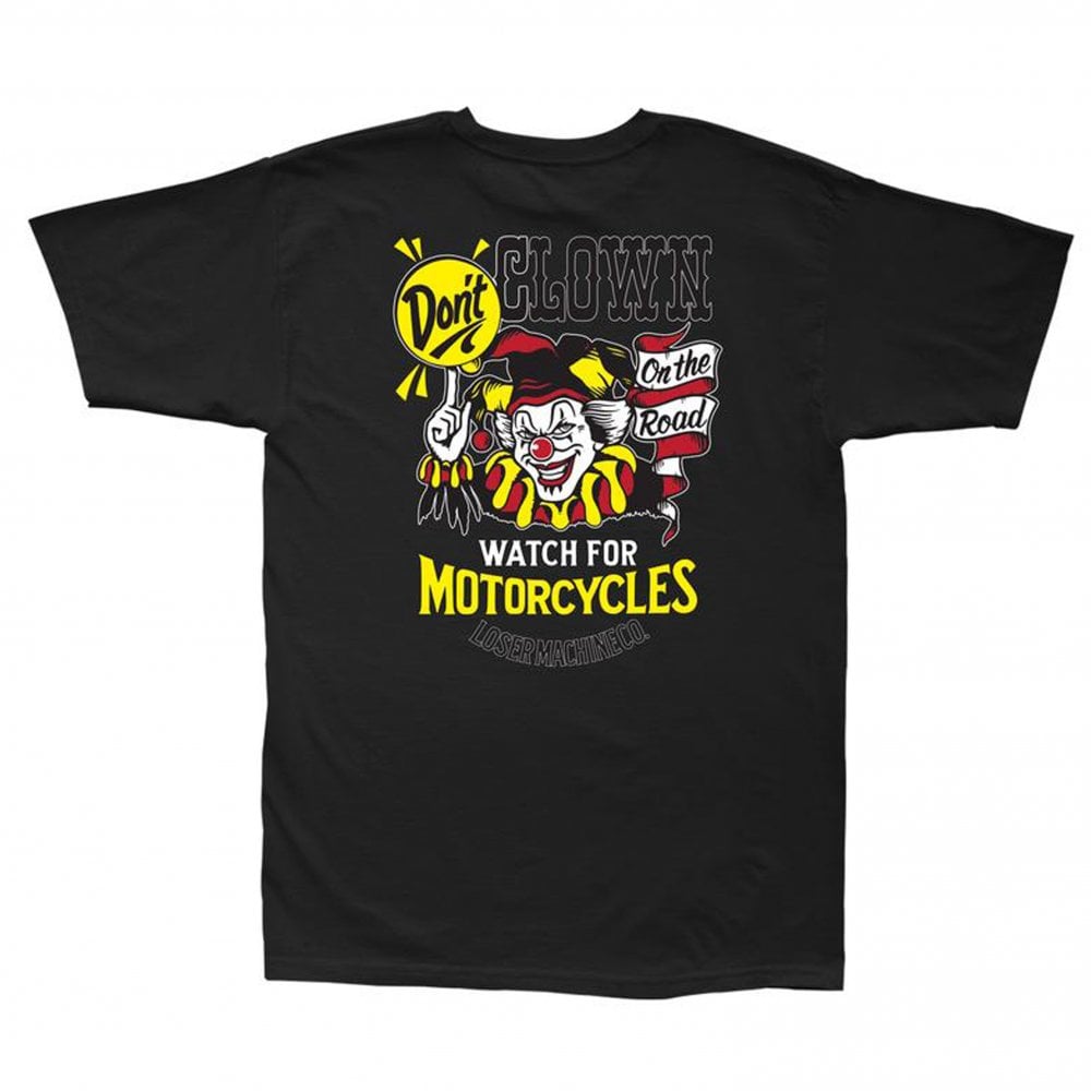 Don't Clown T-Shirt - Black - Black