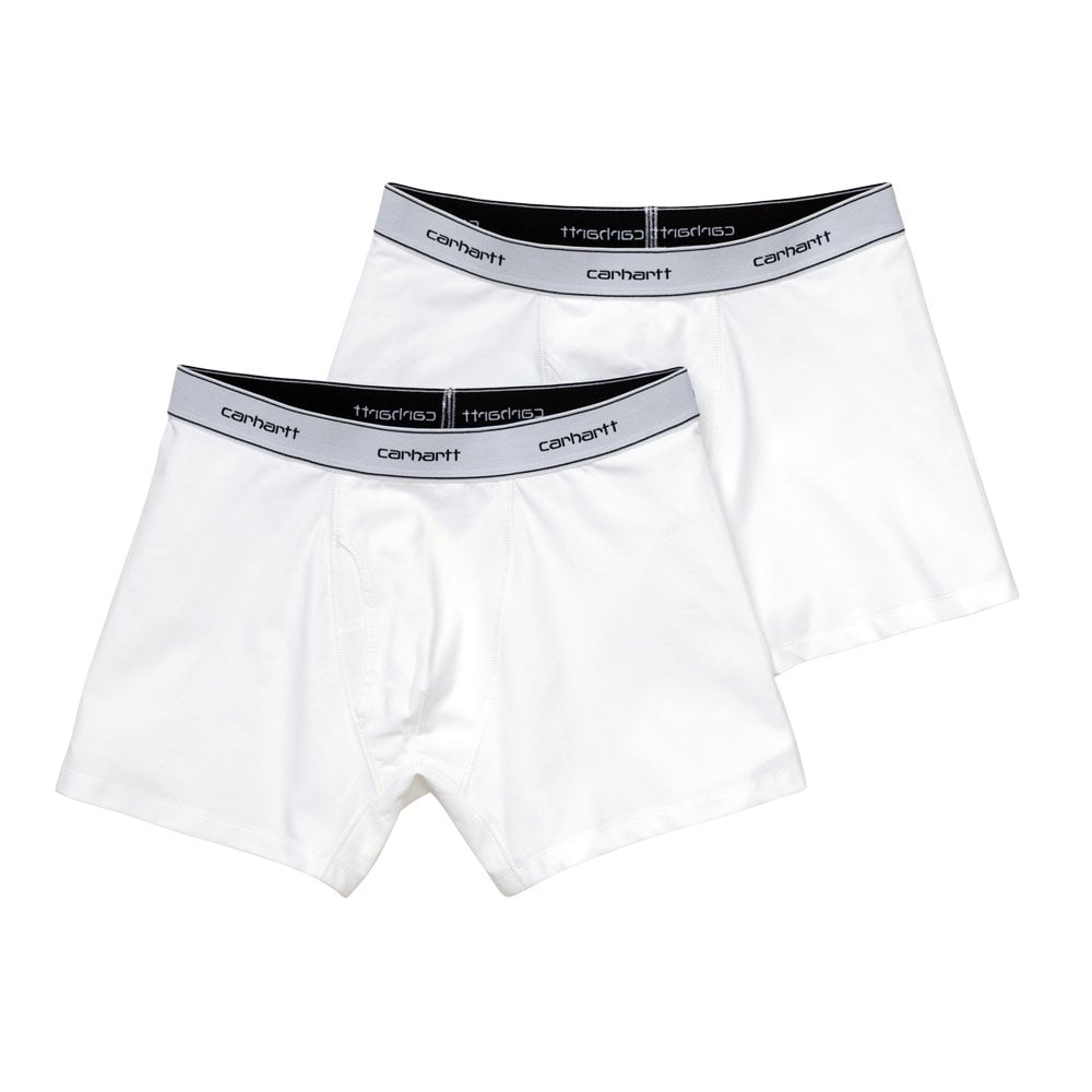 Cotton Trunks - White/White