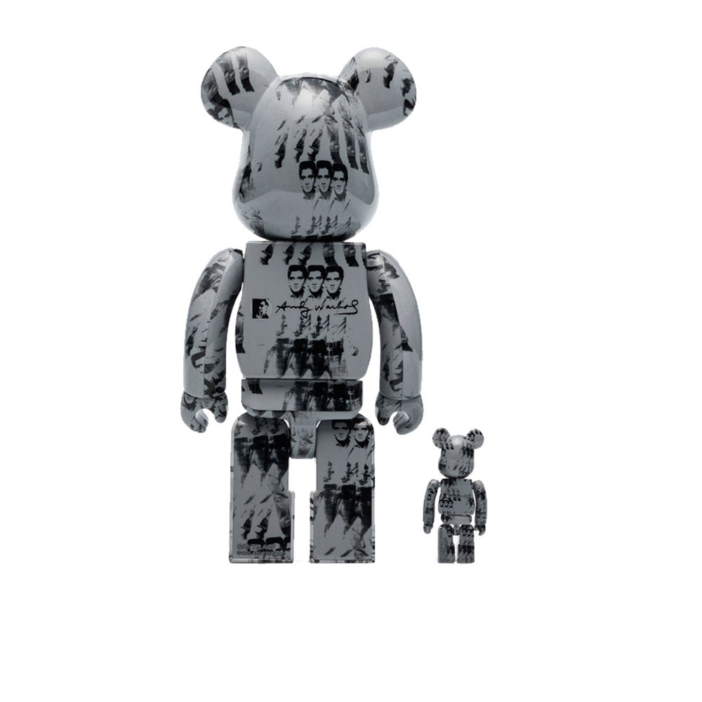 Be@rBrick Andy Warhol's Elvis Presley 100% & 400% - Aw X Elvis