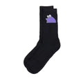 Sad Frog Sock - Black