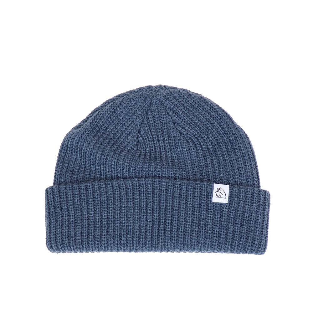 Sad Frog Badge Beanie - Petrol