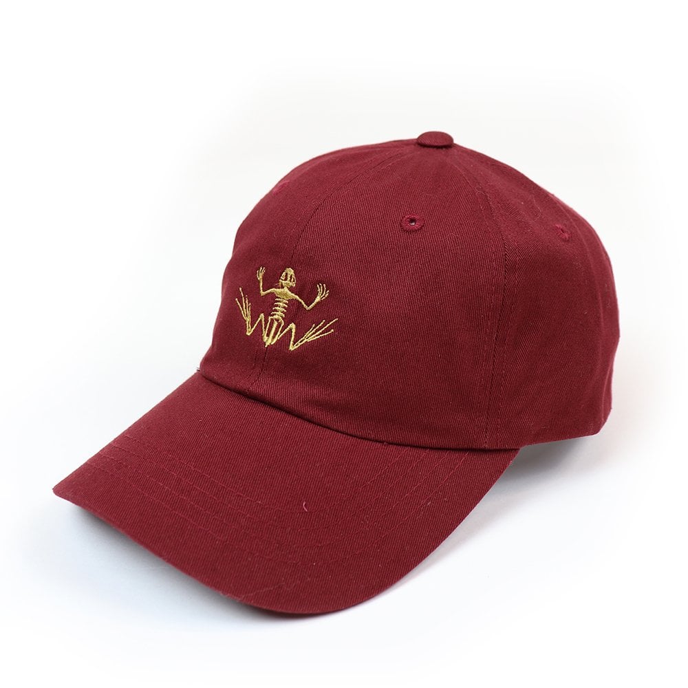 Zoology Embroidered Cap - Burgundy