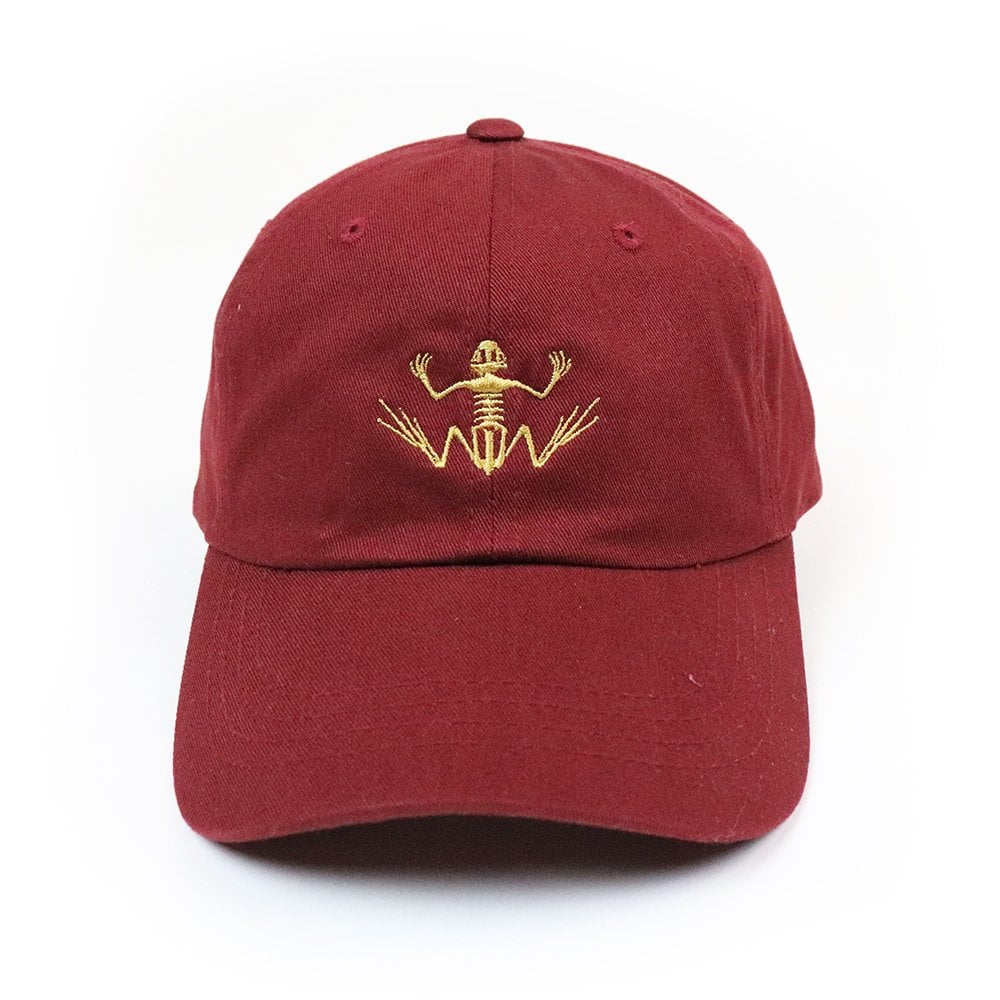 Zoology Embroidered Cap - Burgundy