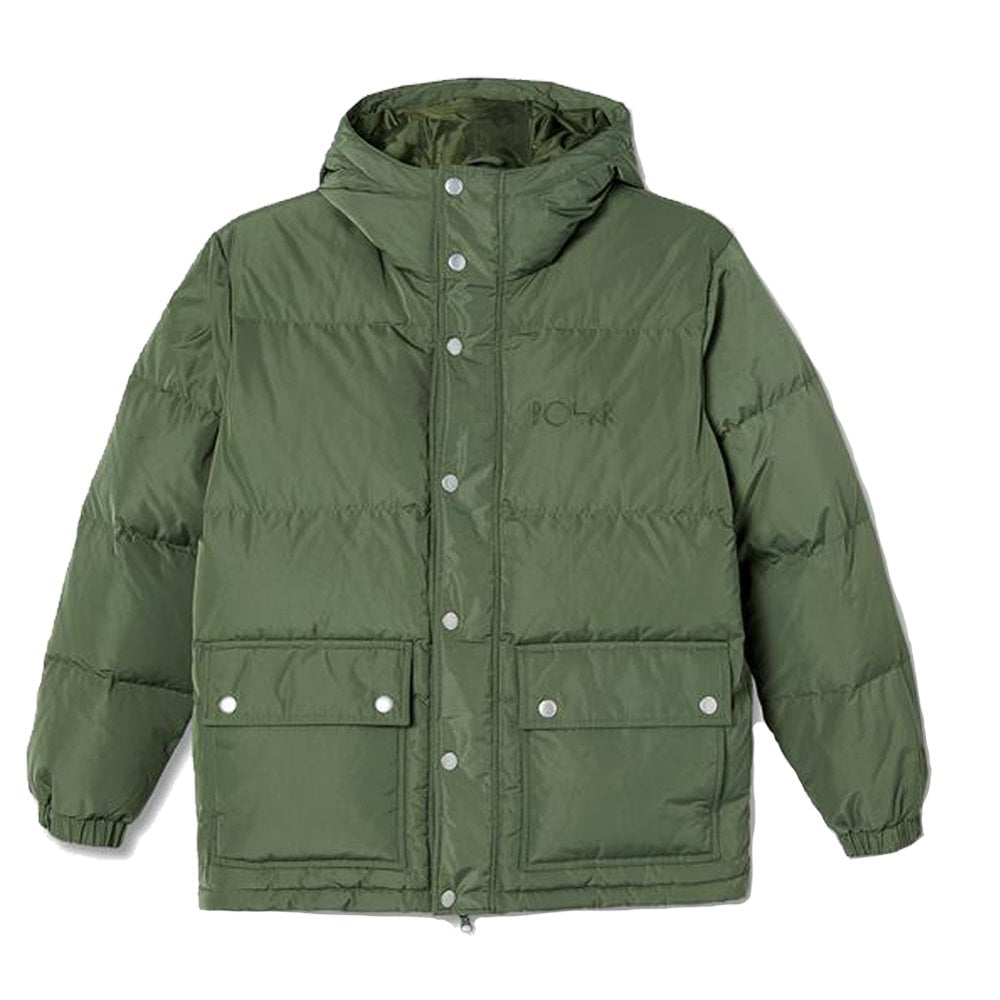 Hood Puffer - Light Olive