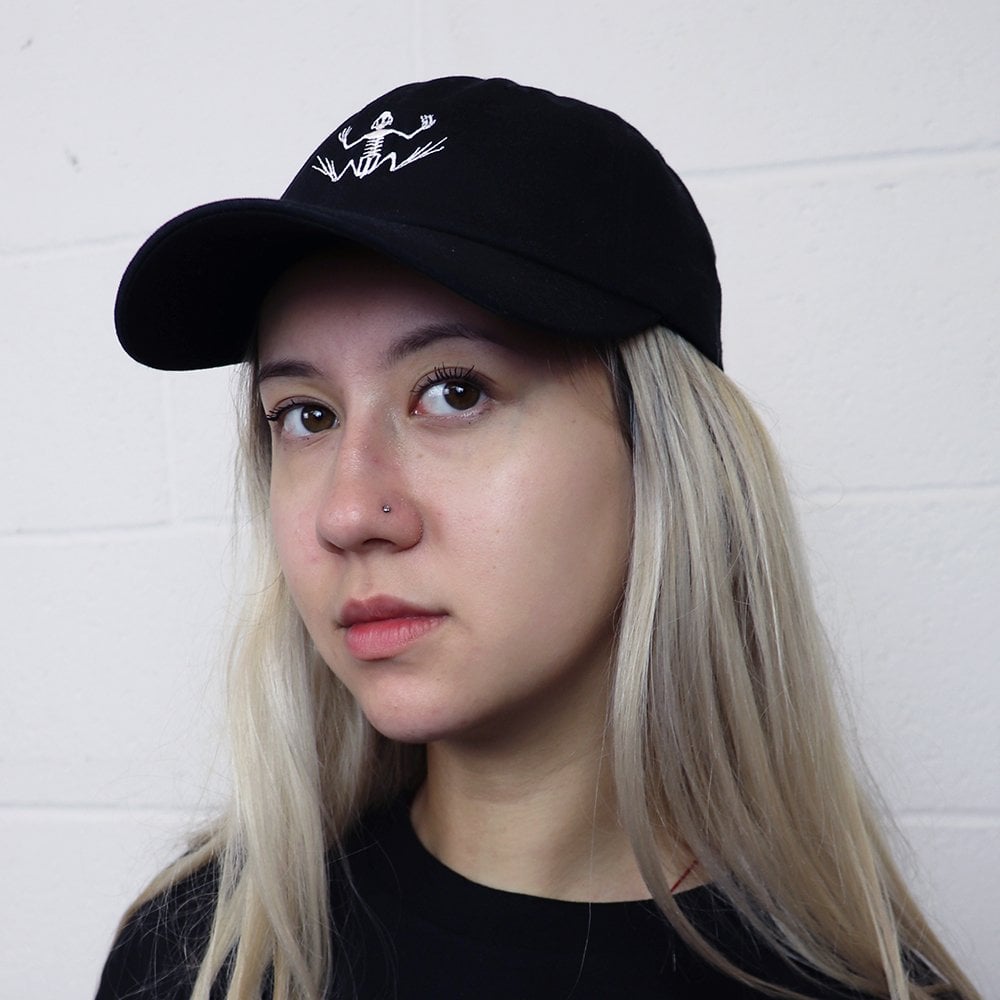Zoology Embroidered Cap - Black