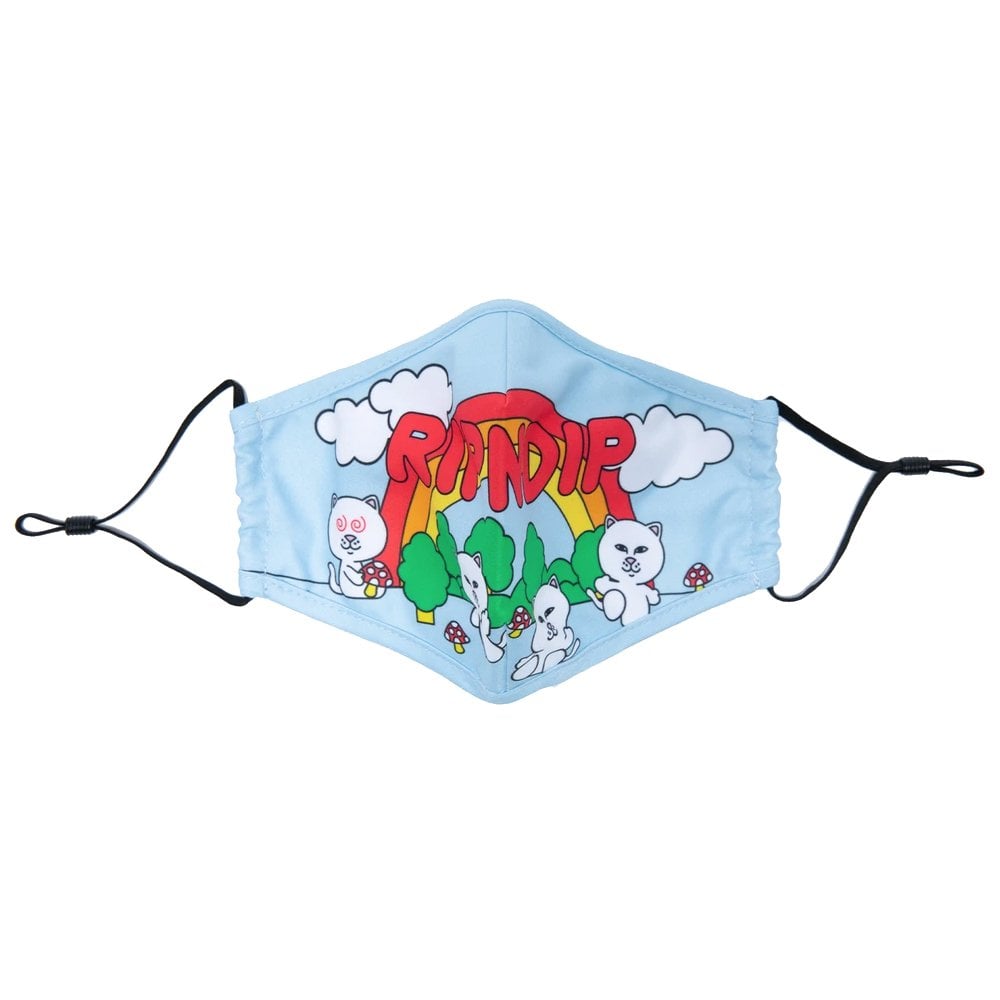 Buddy System Face Mask - Baby Blue