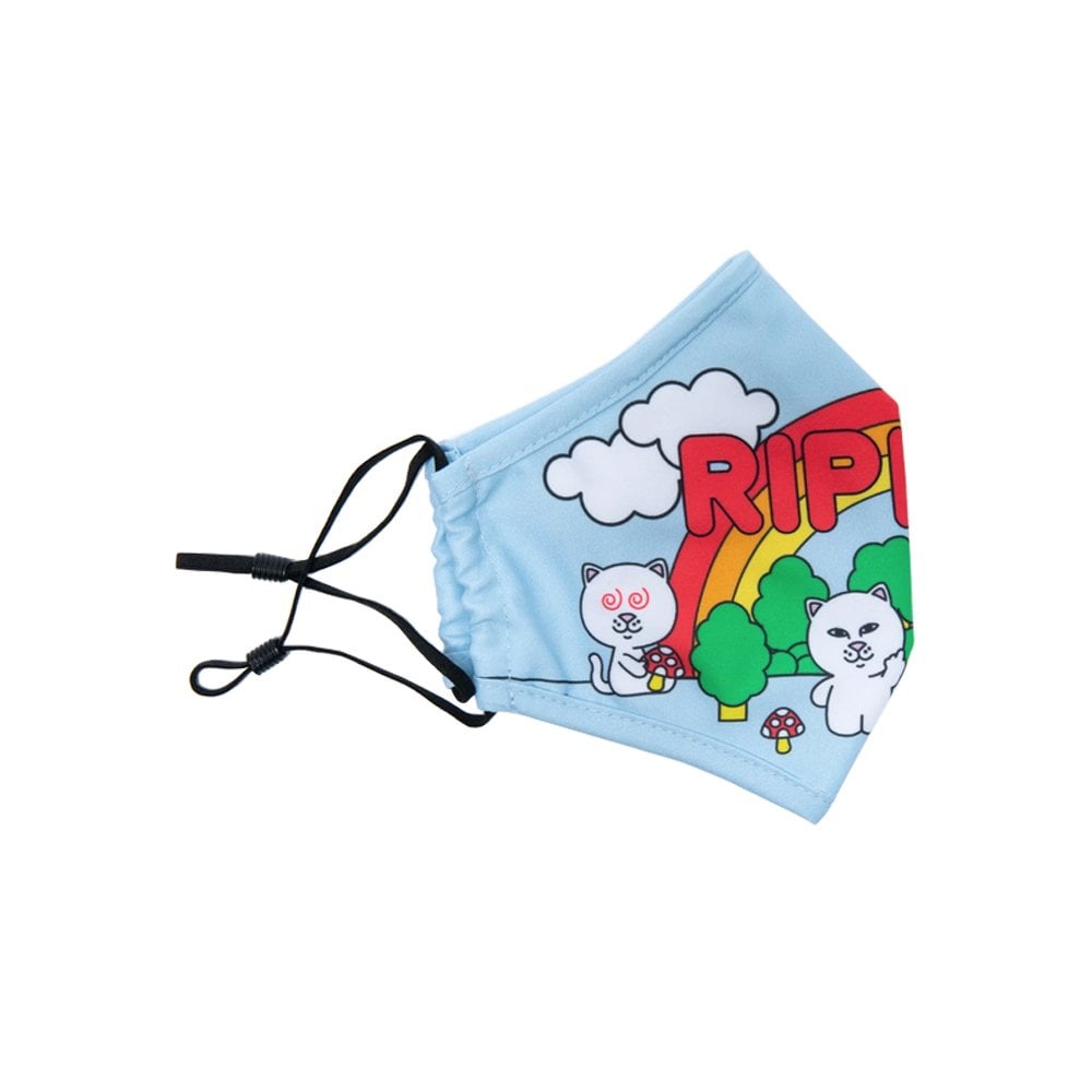 Buddy System Face Mask - Baby Blue