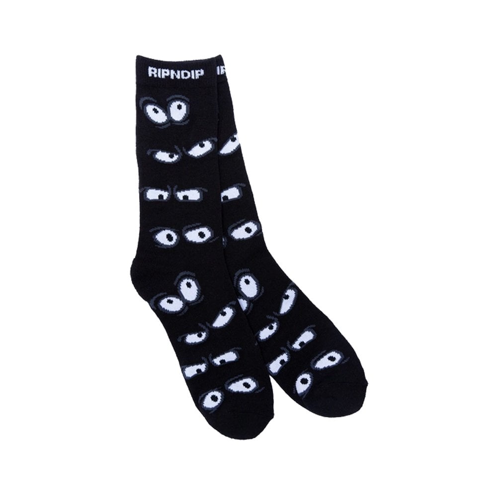 All Eyez Socks - Black