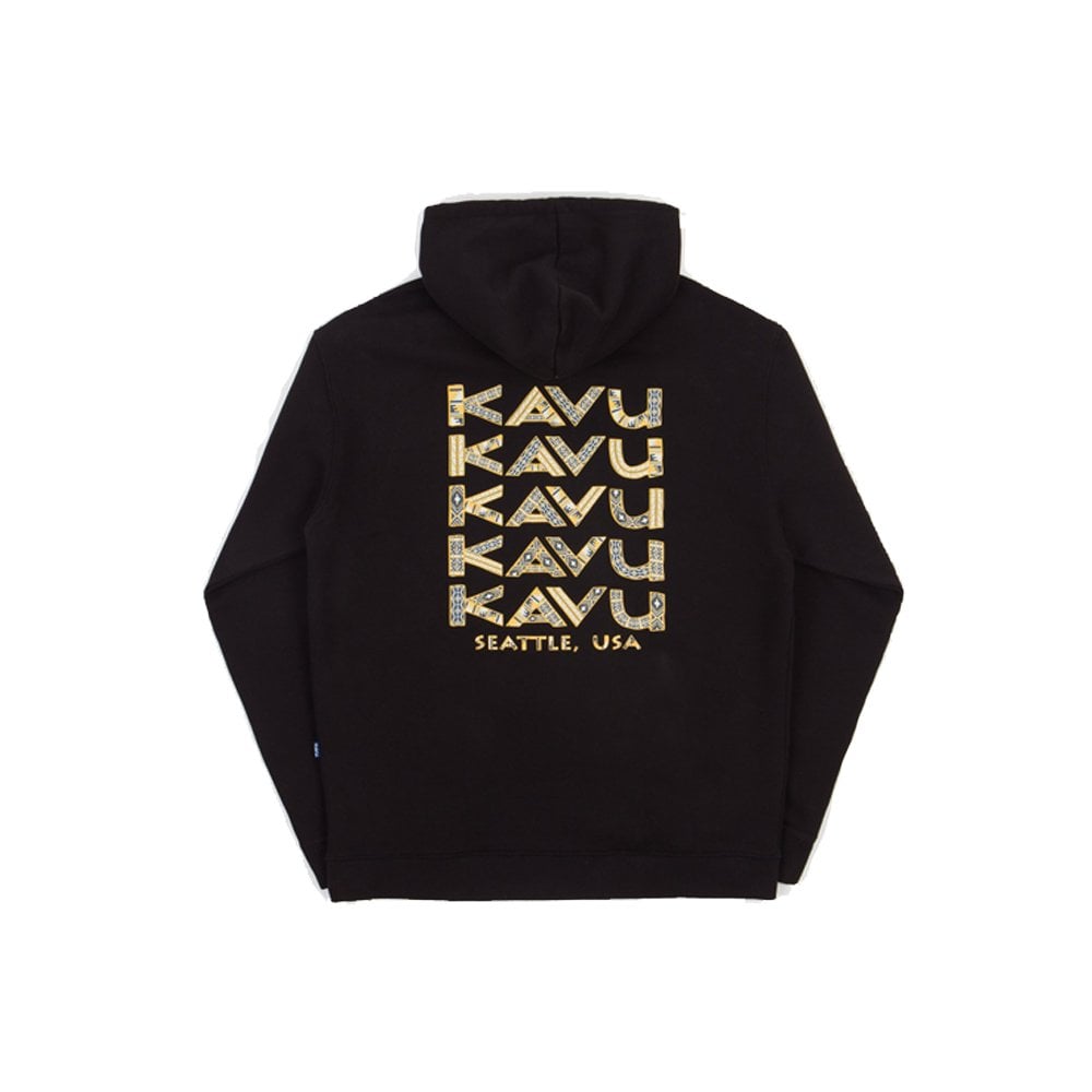 Webbing Stack Hoodie - Black